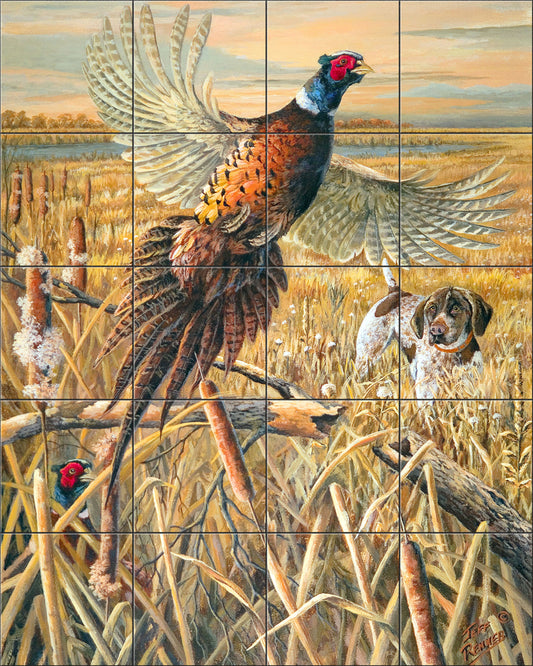 Early Flush by Jeff Renner - Portrait