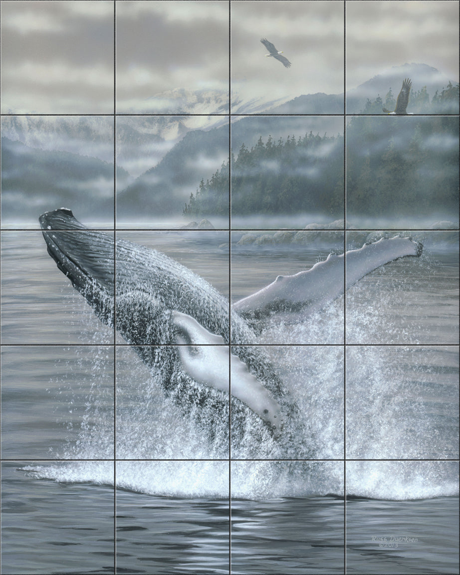 Off The Coast By Russ Duerksen - Portrait