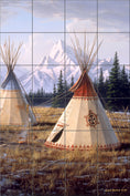 Load image into Gallery viewer, Cheyenne Village By The Hautman Brothers - Portrait
