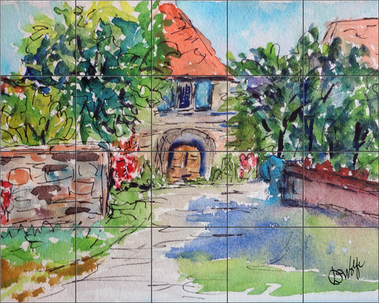 Couvent by Deborah Wolfe - Landscape