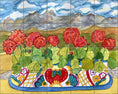 Load image into Gallery viewer, Geraniums and the Organ Mountains by Becki Thomas - Landscape
