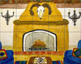 Load image into Gallery viewer, La Fonda Fireplace By Becki Thomas - Landscape

