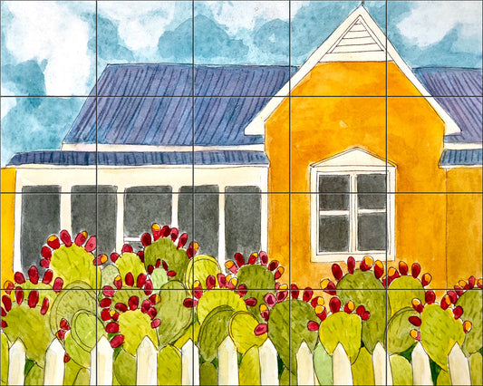 Nopal Farmhouse By Becki Thomas - Landscape