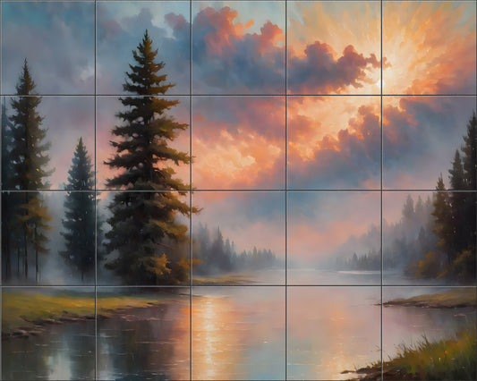Ember Lake By Aurora Imogen - Landscape