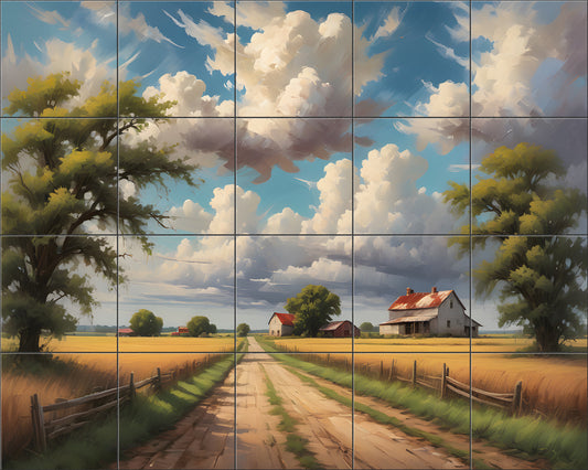 Homestead Horizon By Aurora Imogen  - Landscape