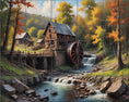 Load image into Gallery viewer, Autumn Mill Stream By Aurora Imogen  - Landscape
