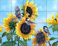 Load image into Gallery viewer, Dinner Time - Chickadees By Abraham Hunter  - Landscape
