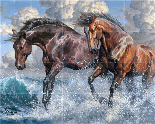 Running Wild By Abraham Hunter - Landscape