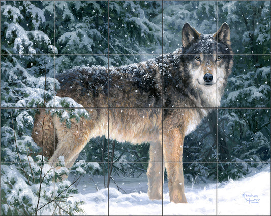 Snowfall By Abraham Hunter - Landscape