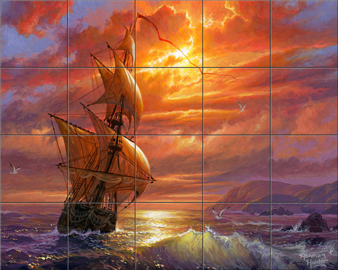 Voyage Light by Abraham Hunter - Landscape