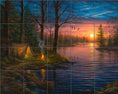 Load image into Gallery viewer, Evening Mist By Abraham Hunter - Landscape
