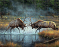 Load image into Gallery viewer, The Battle By Abraham Hunter  - Landscape
