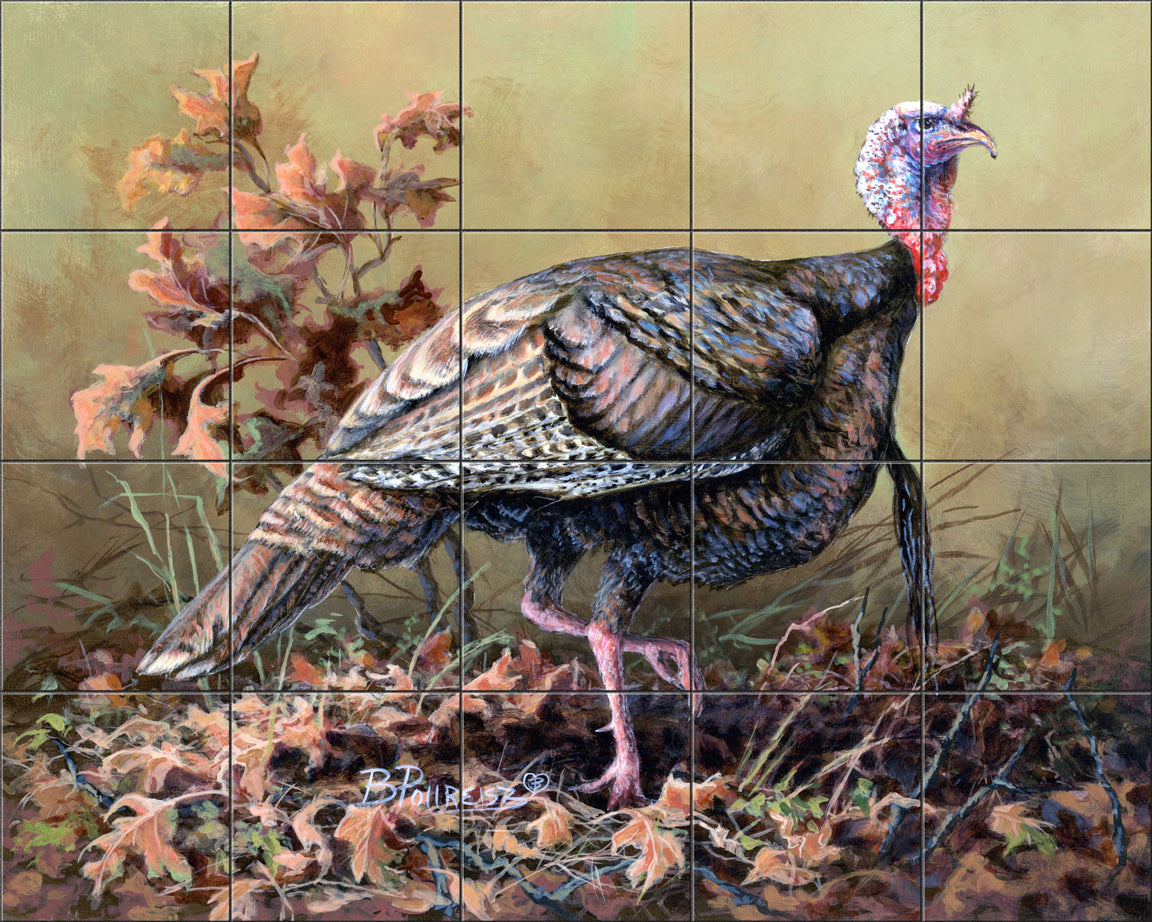 Autumn Turkey by James Pollreisz  - Landscape