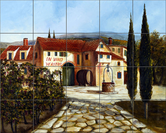 In Vino Verita By H. Hargrove - Landscape
