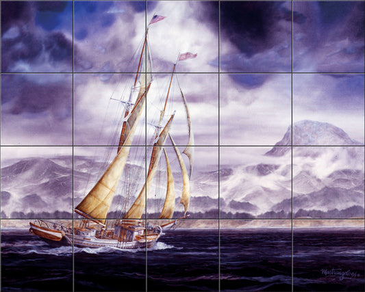 Sailboat 2” by Northern Promotions, Inc. - Landscape