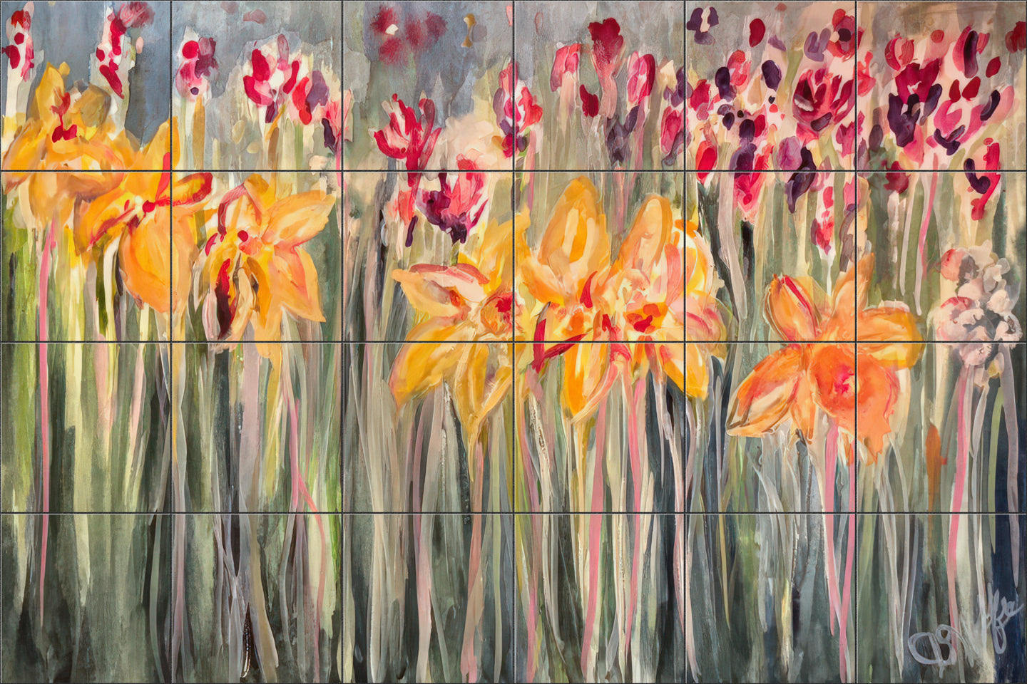 Daffodillian by Deborah Wolfe  - Landscape