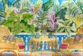 Load image into Gallery viewer, Coffee in the Garden By Becki Thomas - Landscape
