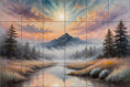 Load image into Gallery viewer, Whispering Summit By Aurora Imogen - Landscape
