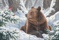 Load image into Gallery viewer, Snow Buddies By Abraham Hunter - Landscape
