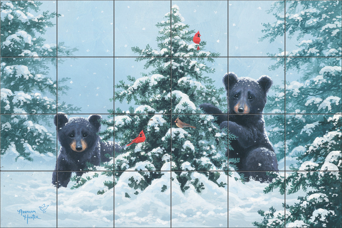 O Christmas Tree By Abraham Hunter - Landscape