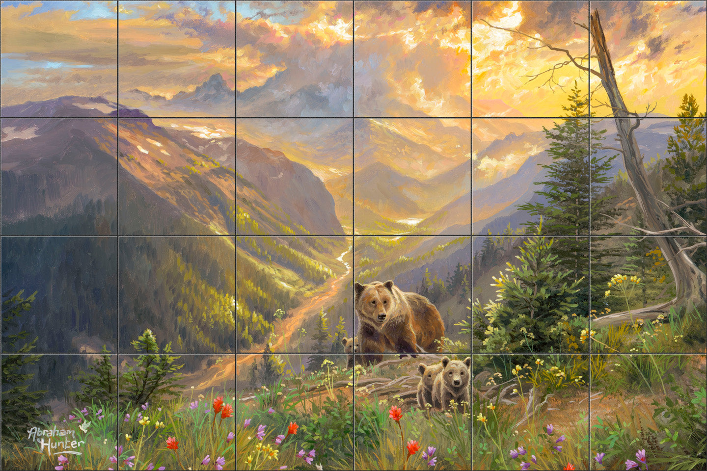 At The Summit By Abraham Hunter - Landscape