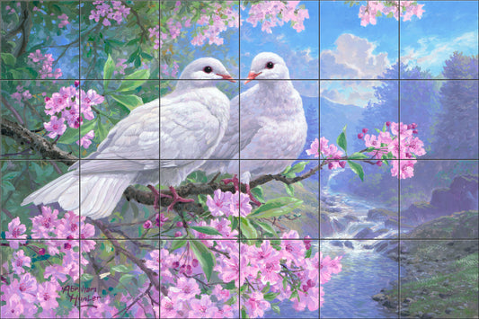 Symbols Of Peace By Abraham Hunter - Landscape