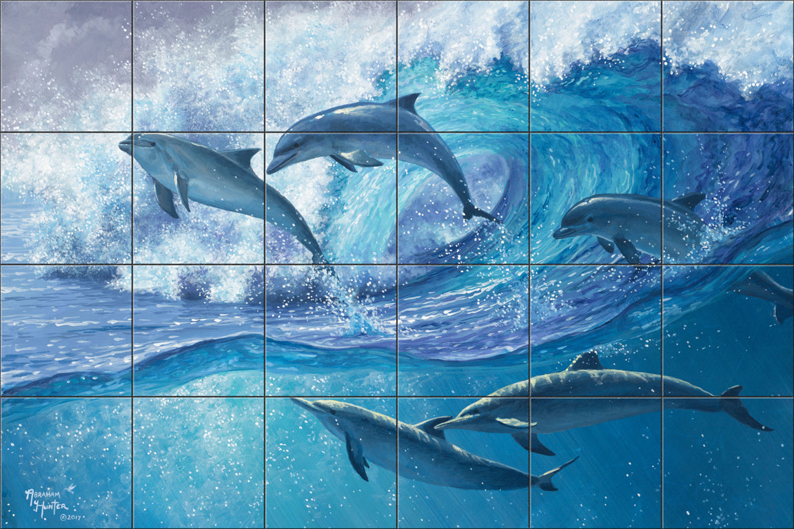 Keep on Swimming by Abraham Hunter - Landscape