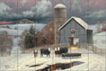 Load image into Gallery viewer, Winter Pastures By Abraham Hunter - Landscape
