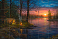 Load image into Gallery viewer, Evening Mist By Abraham Hunter - Landscape
