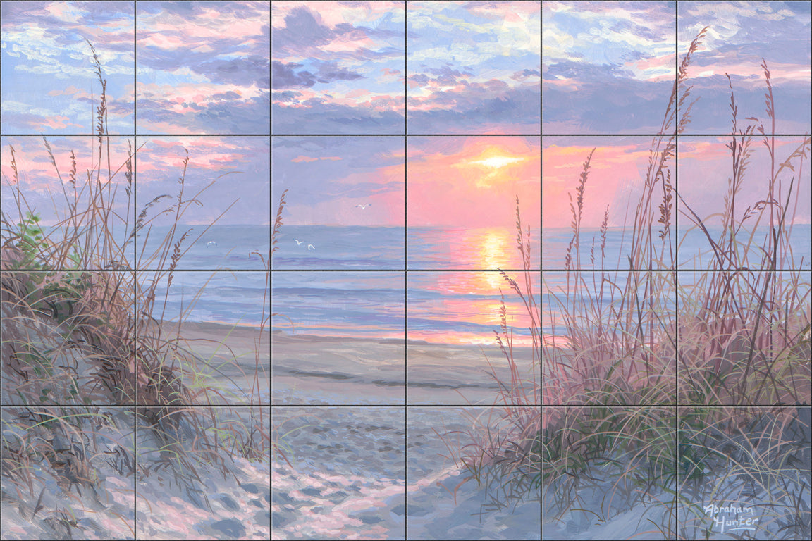 Myrtle Beach Sunrise By Abraham Hunter - Landscape