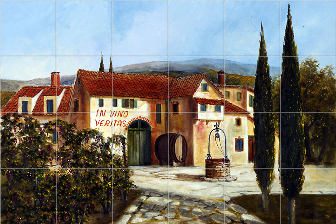 In Vino Verita By H. Hargrove - Landscape