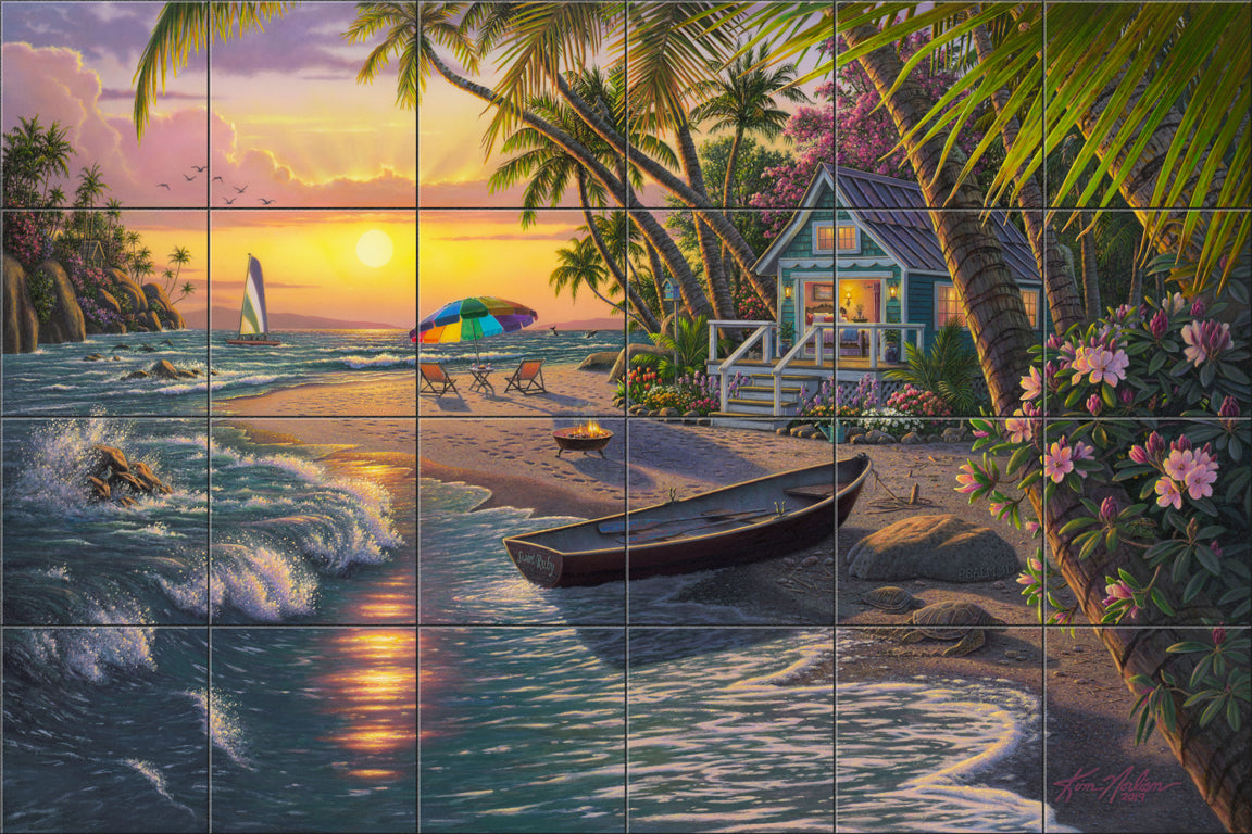 Sunset Beach by Kim Norlien - Landscape