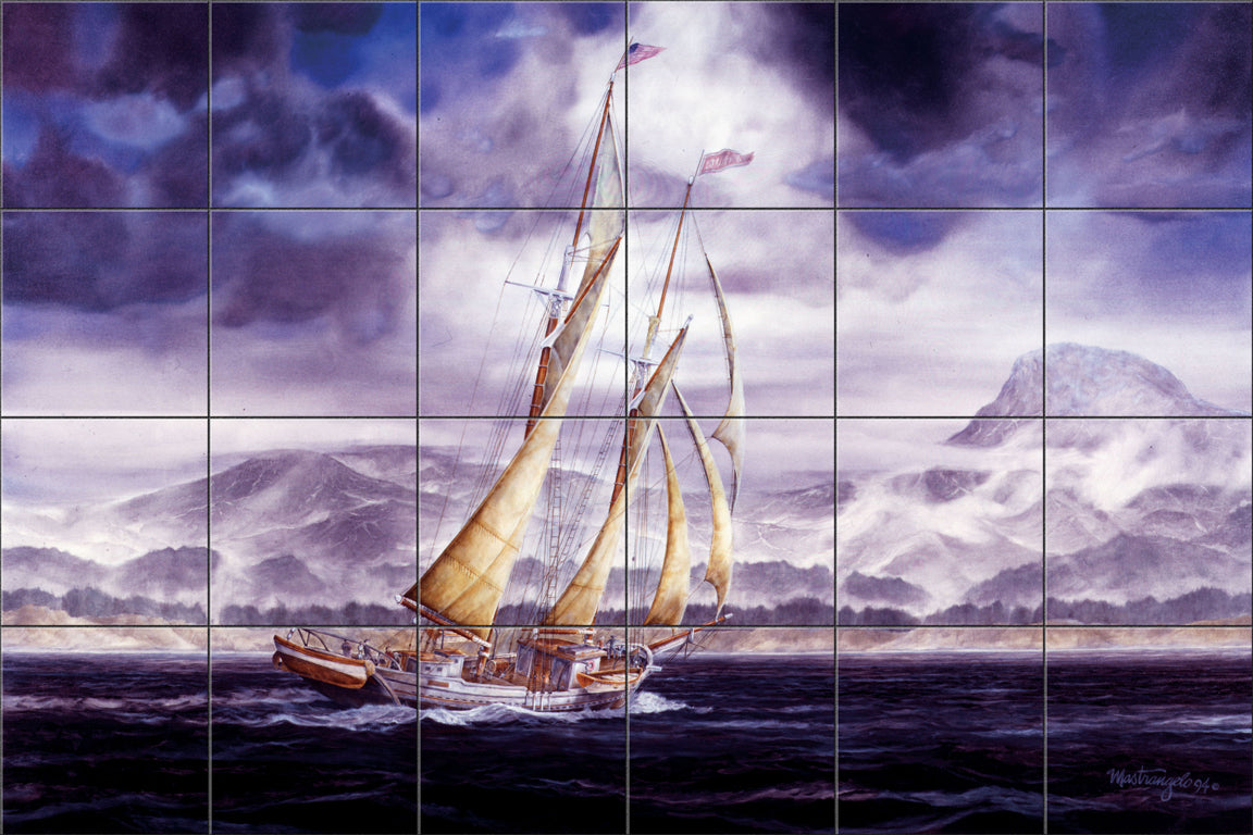 Sailboat 2” by Northern Promotions, Inc. - Landscape