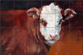 Load image into Gallery viewer, Brown Calf By John Robert Schultz- Landscape
