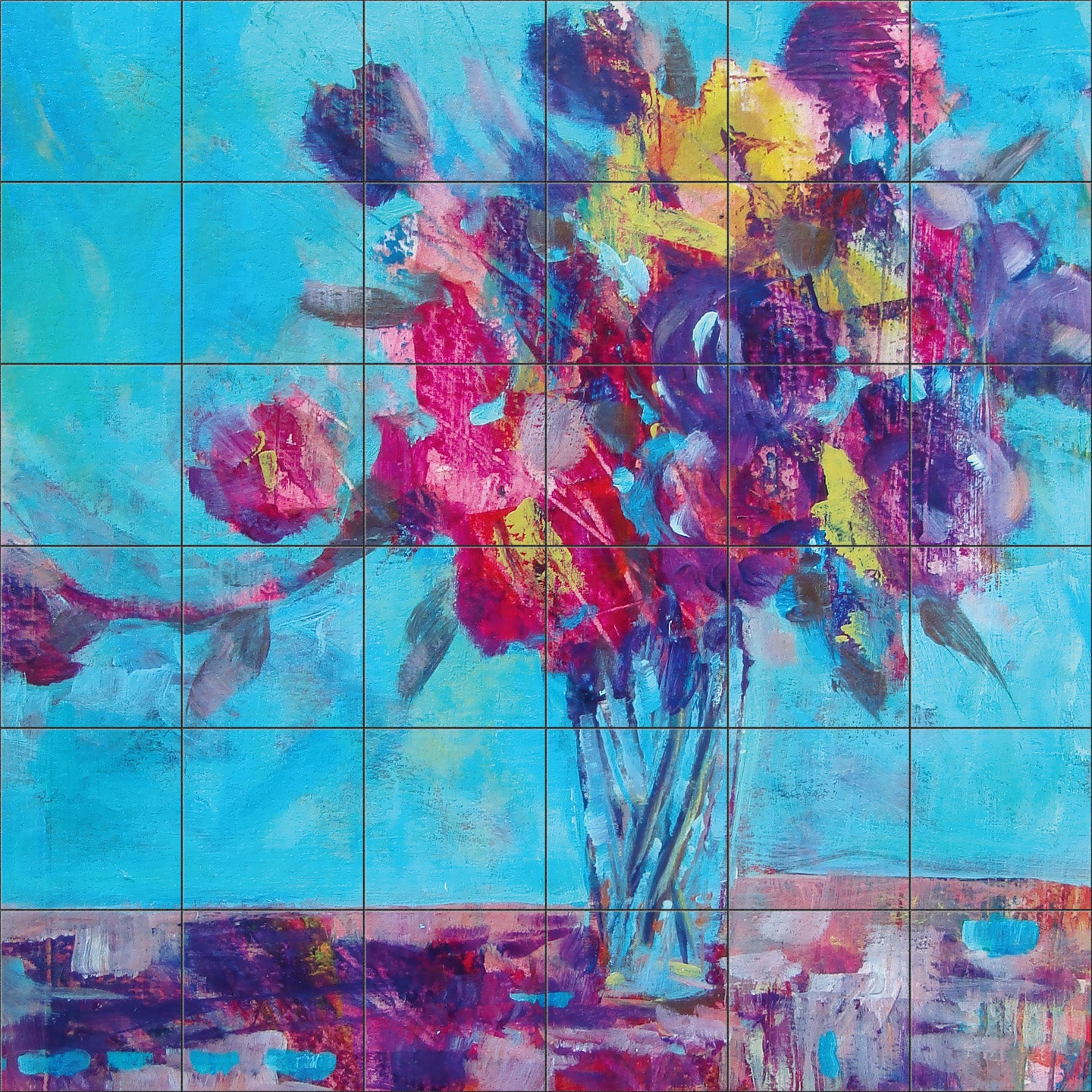Spring Flower By Susan Schmitt - Square
