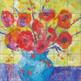 Load image into Gallery viewer, Pot of Garden Flowers By Susan Schmitt - Square
