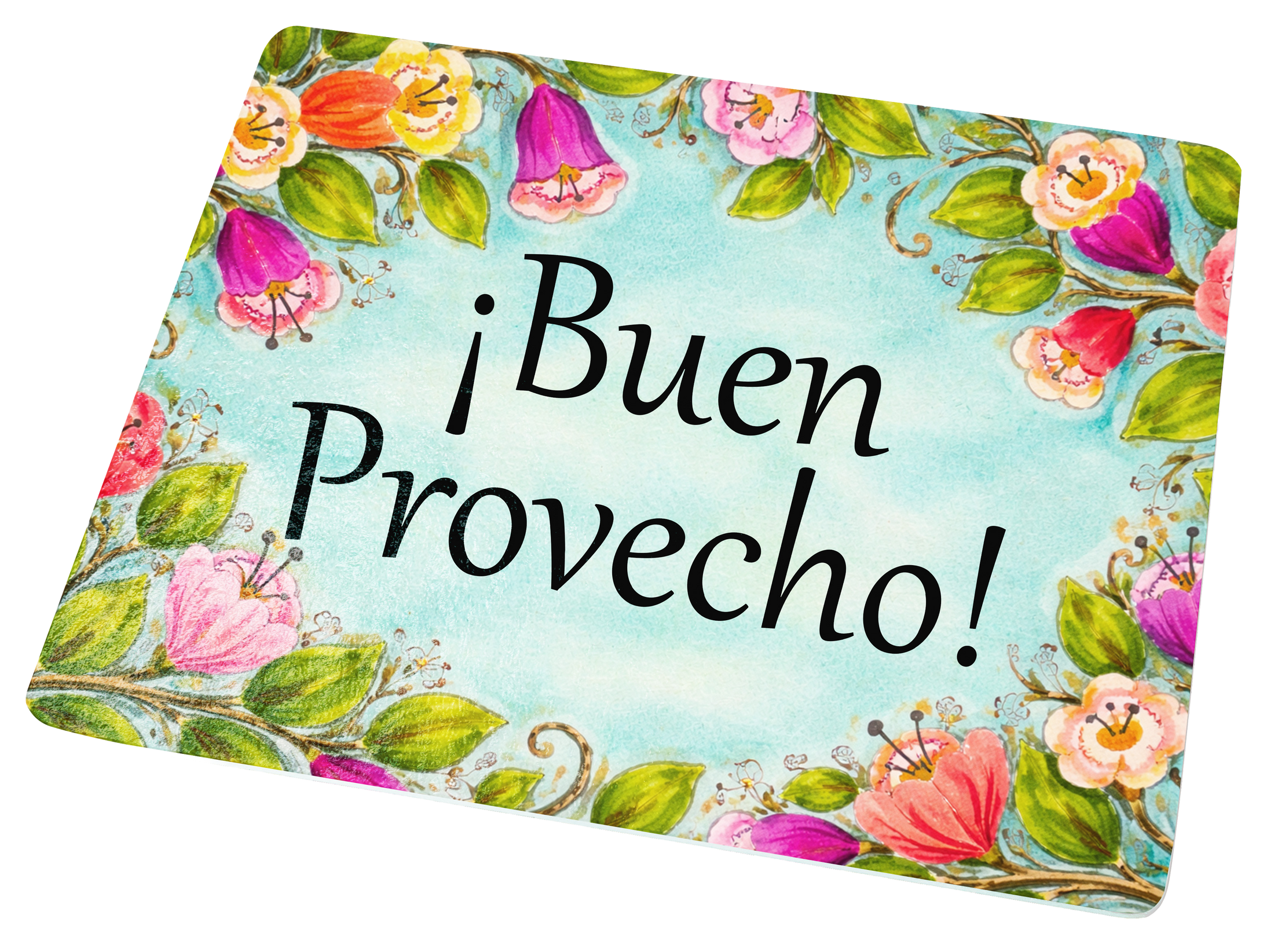 "¡Buen Provecho!" - Enjoy your Meal Cutting Board