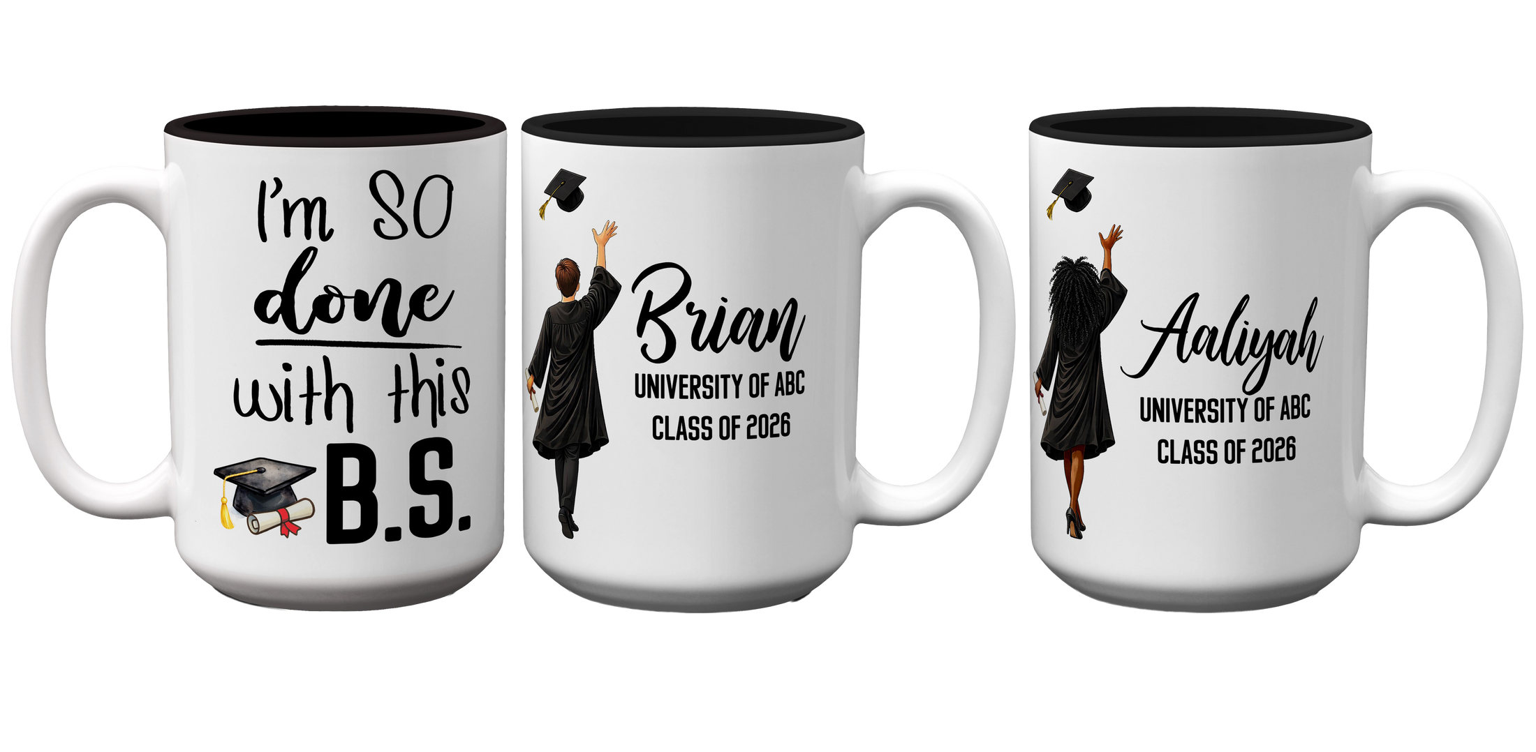 Custom College Graduation Mug