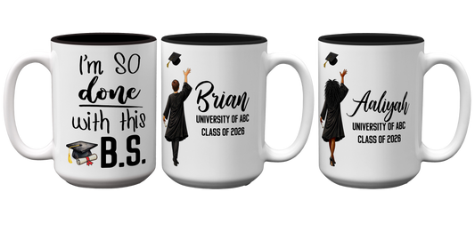 Custom College Graduation Mug