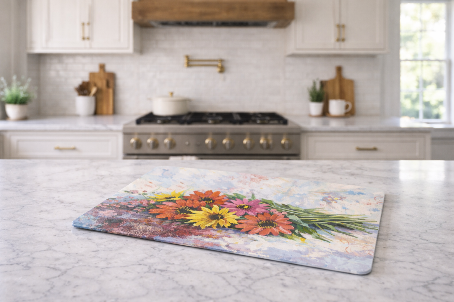 Floral Bouquet Cutting Board