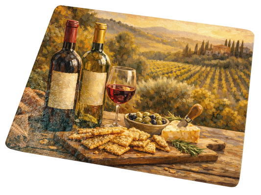 Golden Vineyard Cutting Board