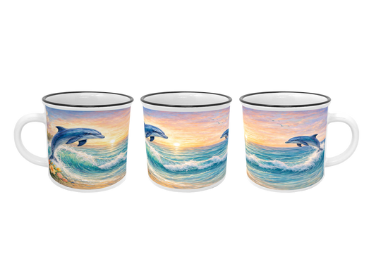 Sunset Wishes Camp Mug