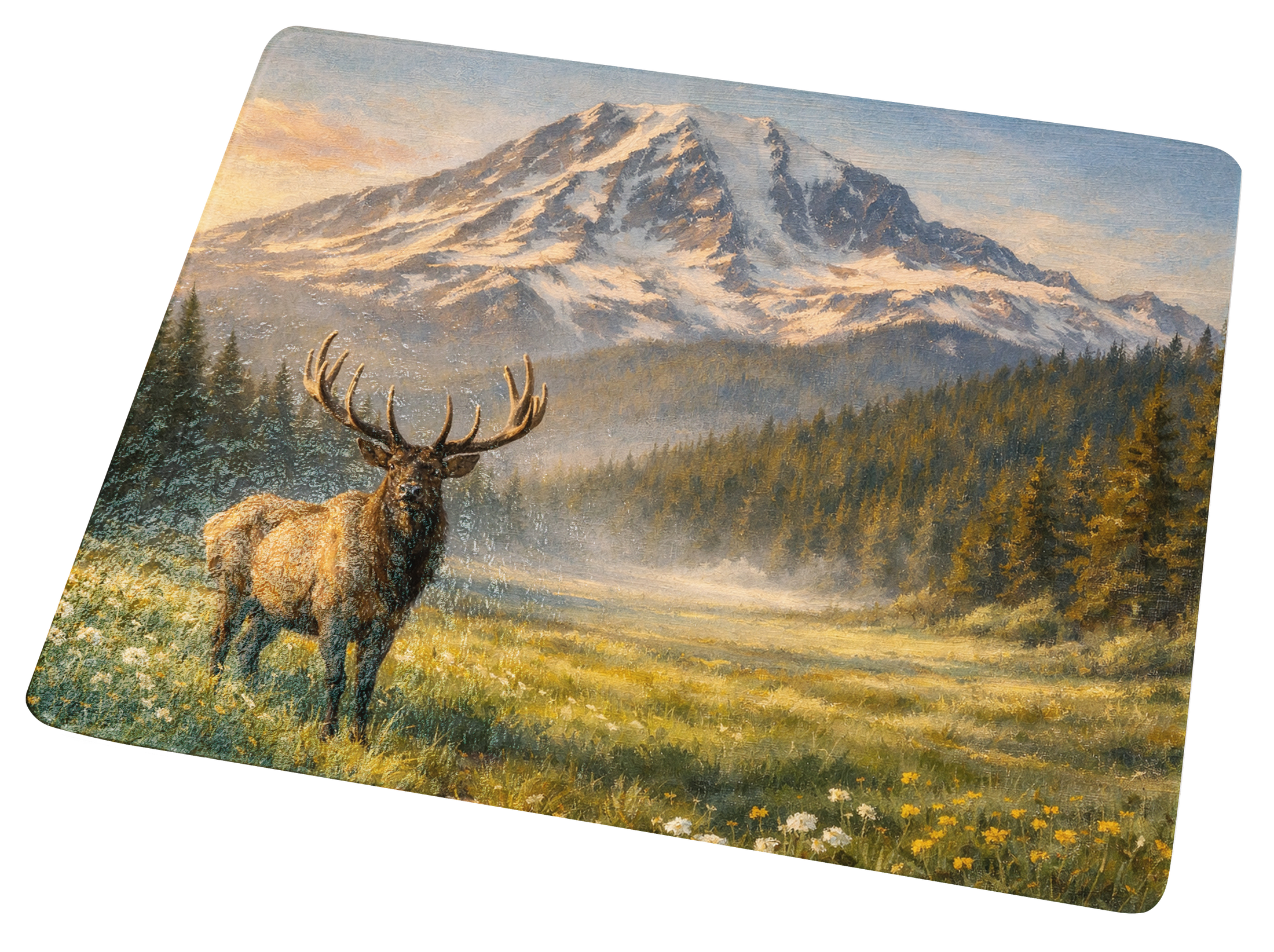 Lone Elk Cutting Board