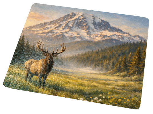 Lone Elk Cutting Board