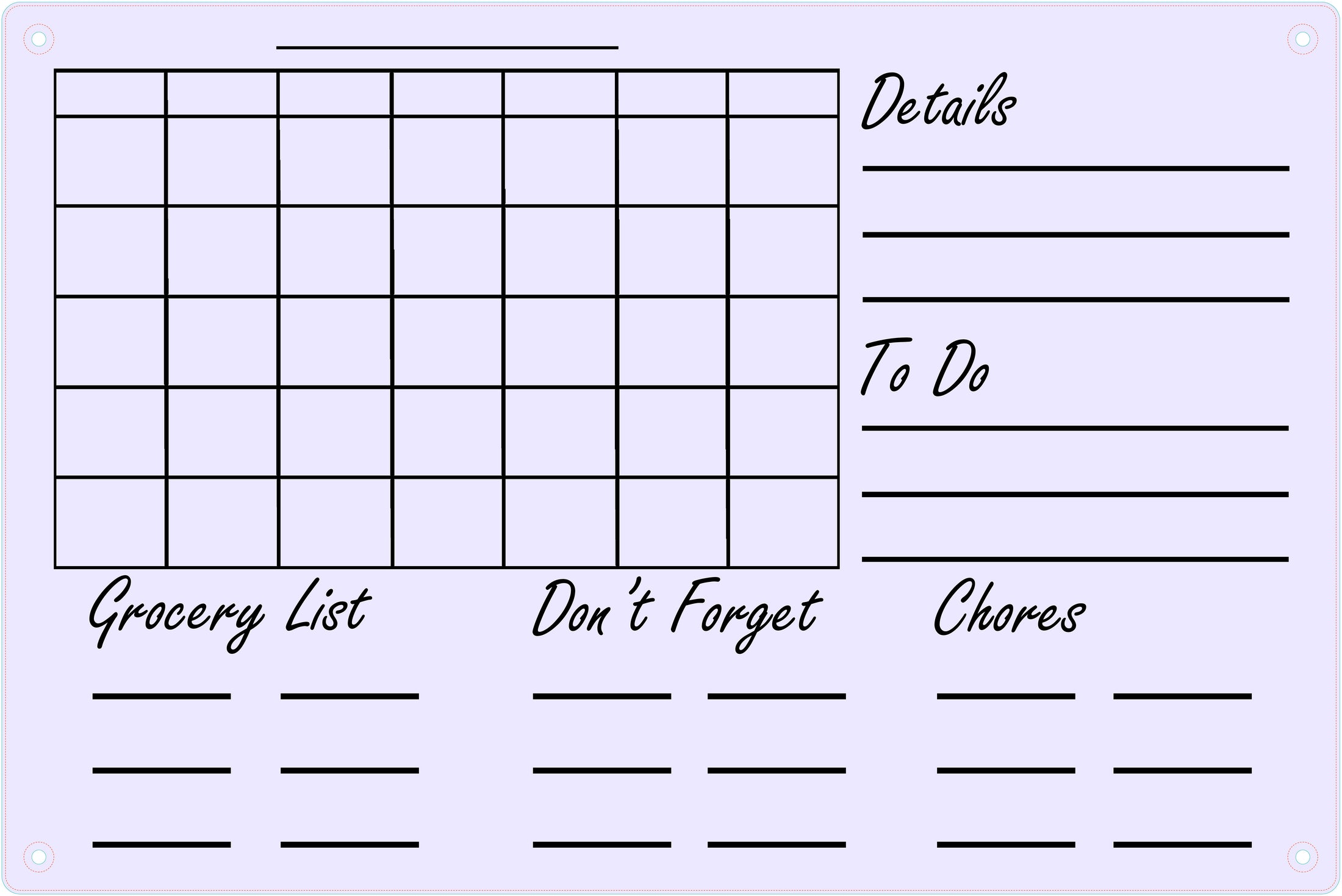 Everyday Home Organizer - Large