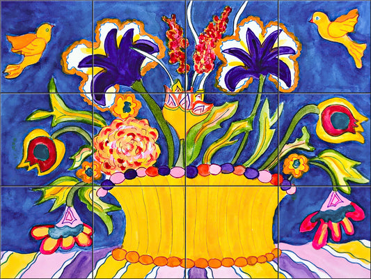 Canaries Come Calling By Becki Thomas - Landscape