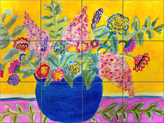 Summer Flowers By Becki Thomas - Landscape