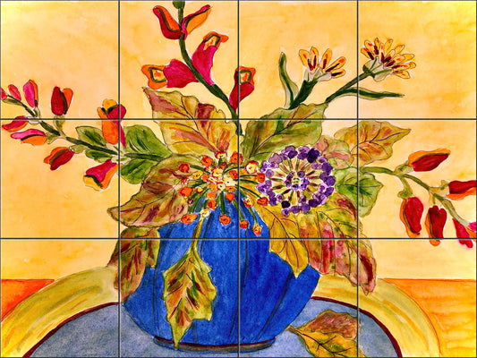 Tabletop Flowers By Becki Thomas - Landscape