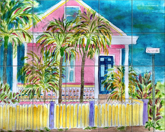 House on Olivia By Becki Thomas  - Landscape
