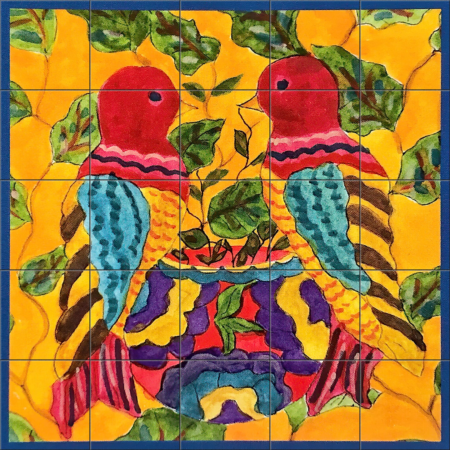 San Miguel Birds By Becki Thomas - Square